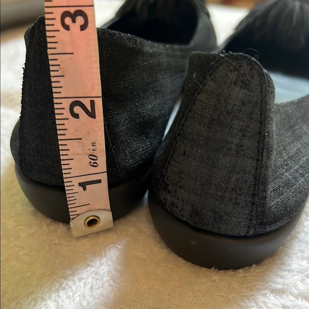 THE FLEXX Black Comfort Flats Pom Pom Lino Pearl ballet flats - Picture 7 of 16